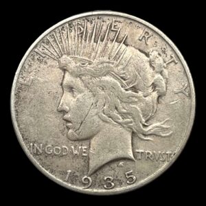 Peace dollar 1935 S