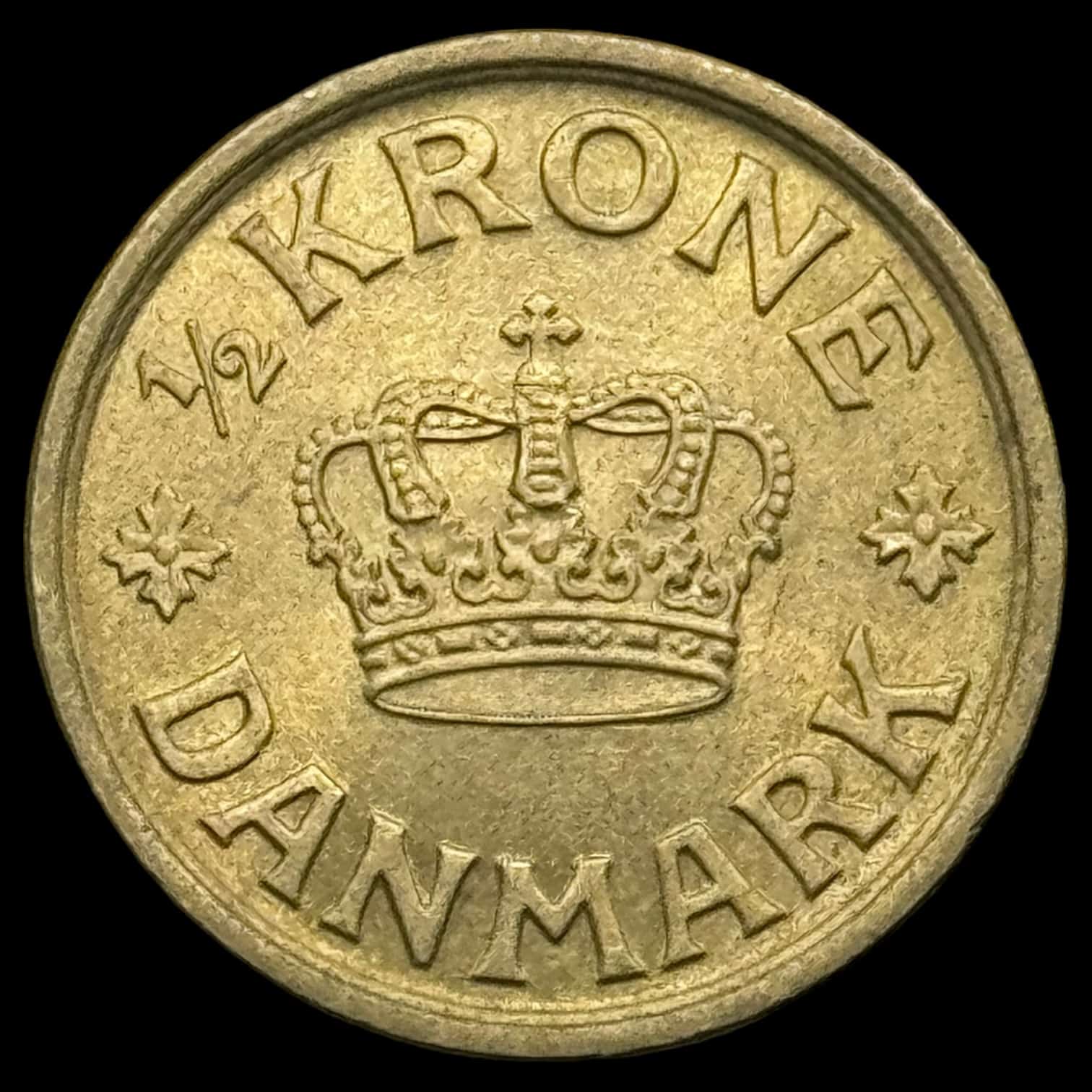 1926 1/2 krone Chr.X Kva. 0-01 - Image 2