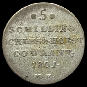 1801 5 schilling Chr.Vll Kva. 1 "S"