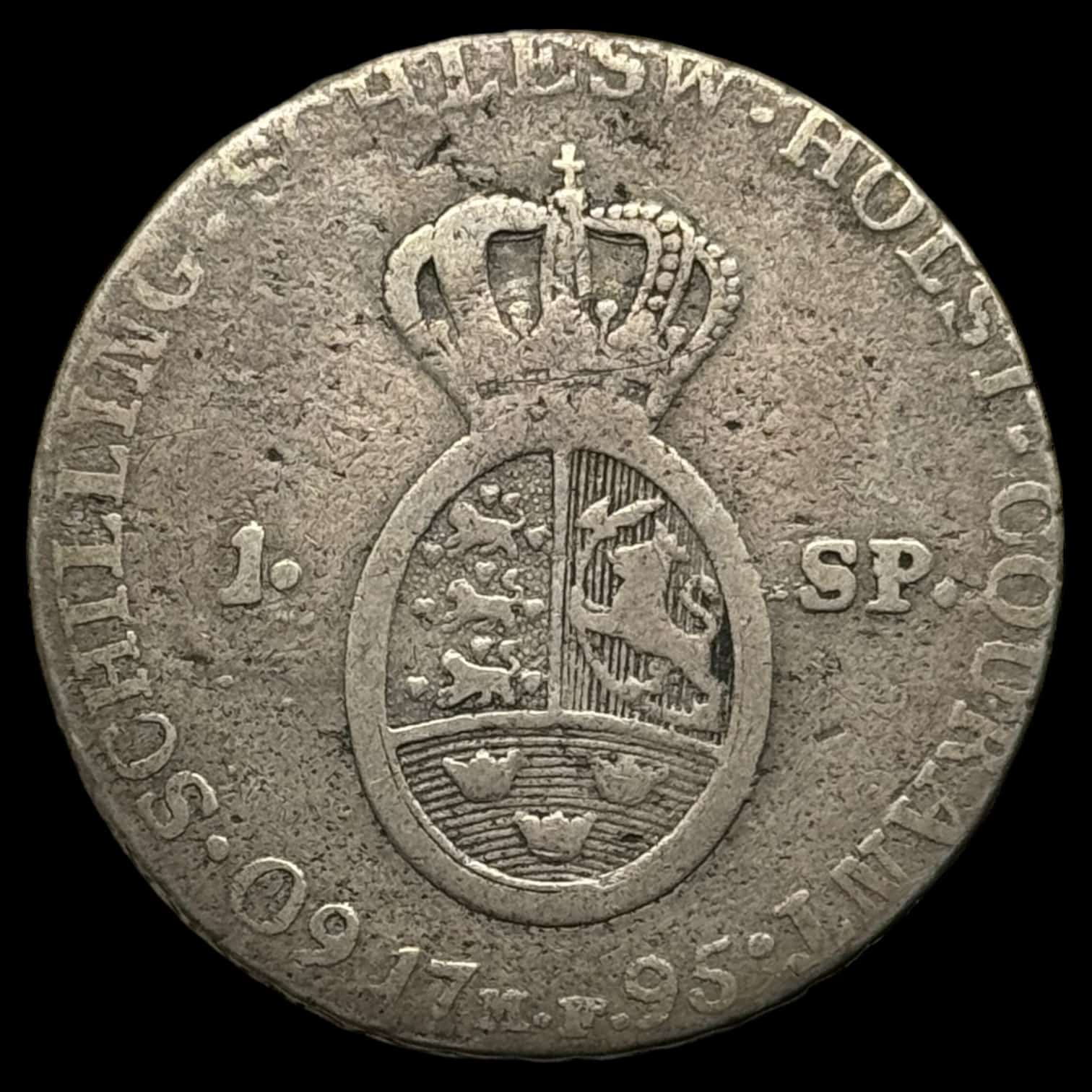 1795 MF 1 speciedaler Chr.Vll Kva. 1-1+