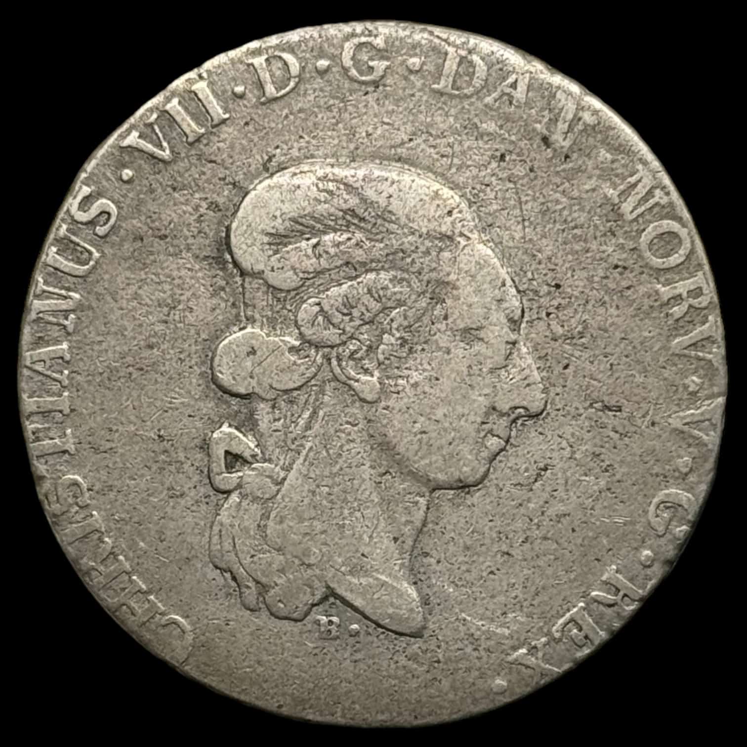 1795 MF 1 speciedaler Chr.Vll Kva. 1-1+ - Image 2