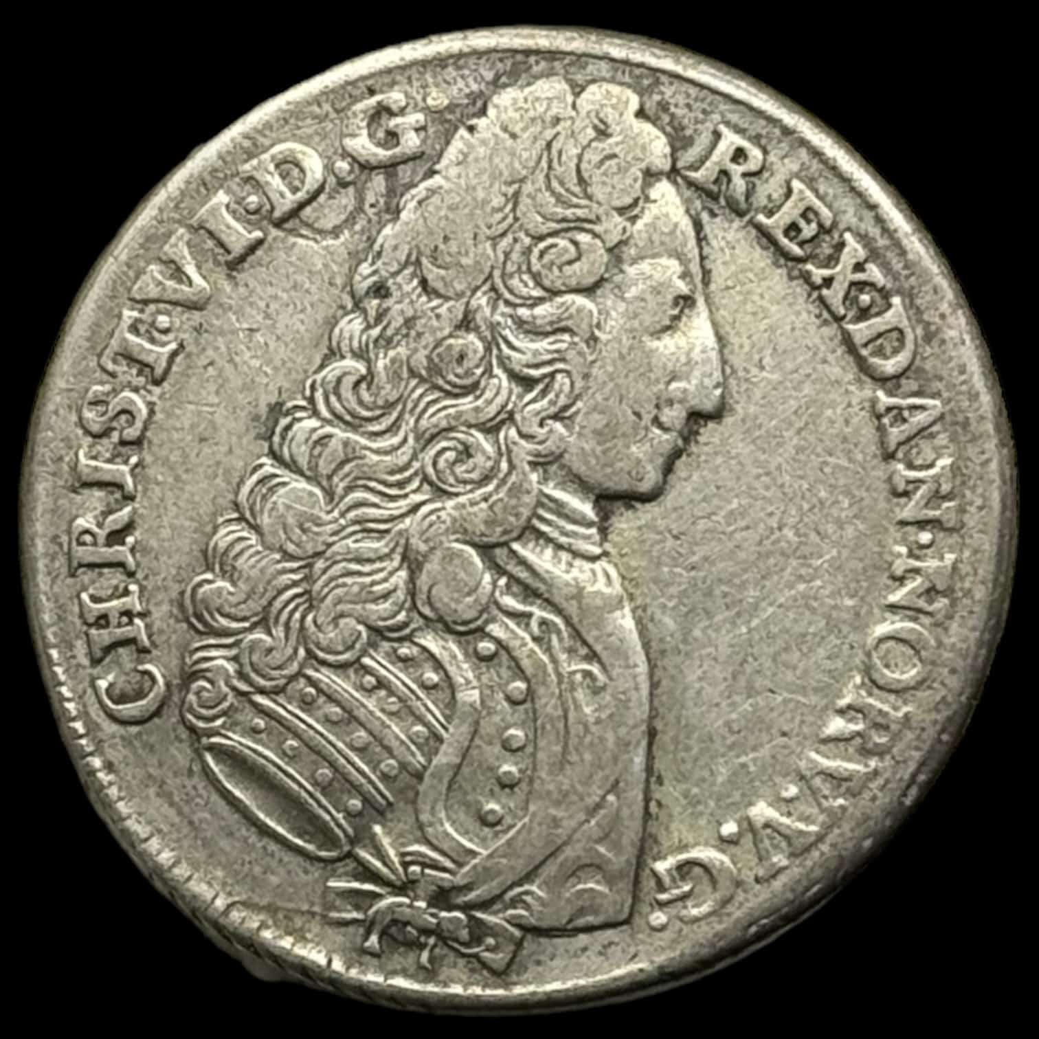 1732, 24 skilling Chr.Vl Kva. 1-1+ - Image 2