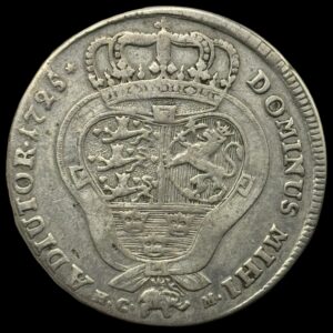Norge 1725 1 krone Fre.lV Kva. 1-1+
