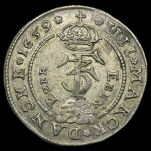 1659, 4 Mark / Krone "Eben Ezer", Fre.lll Kva. 01