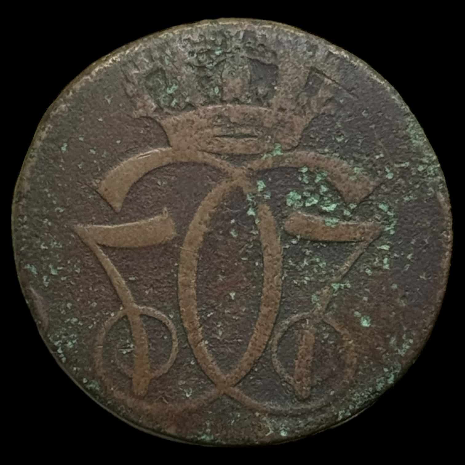 1771 1 skilling Chr.Vll Kva. 1 "afskåret C'er"