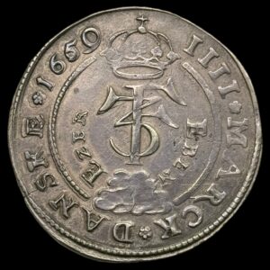 1659, 4 Mark / Krone "Eben Ezer", Fre.lll Kva. 01