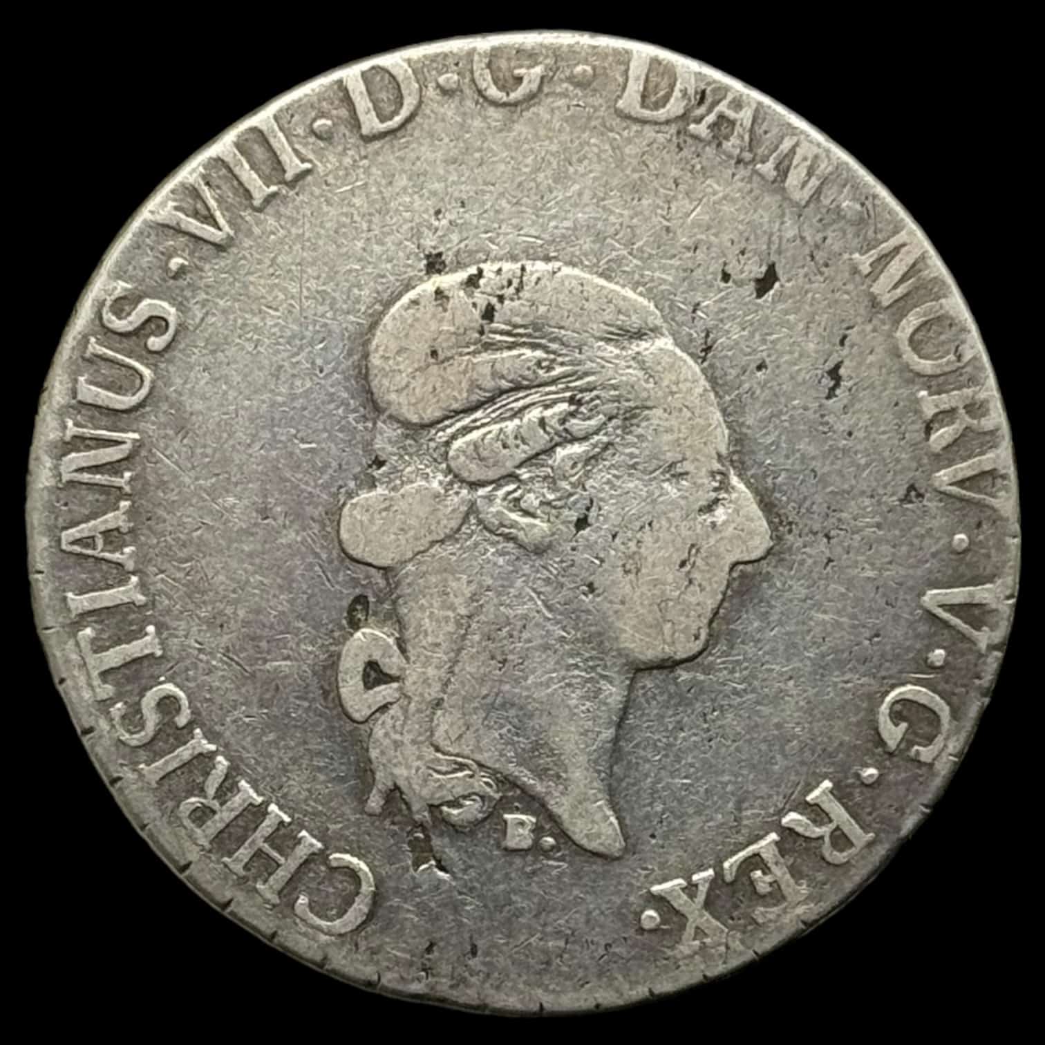 1797 2/3 speciedaler Chr.Vll Kva. 1-1+ - Image 2