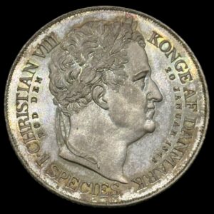 1848 speciedaler Fre.Vll Kva. Proof "Yderest sjælden"