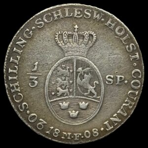 1808 1/3 speciedaler Chr.Vll Kva. 1+
