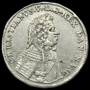 1690, 2 mark, Chr.V, Kva. 1+-01 "Bondedreng"