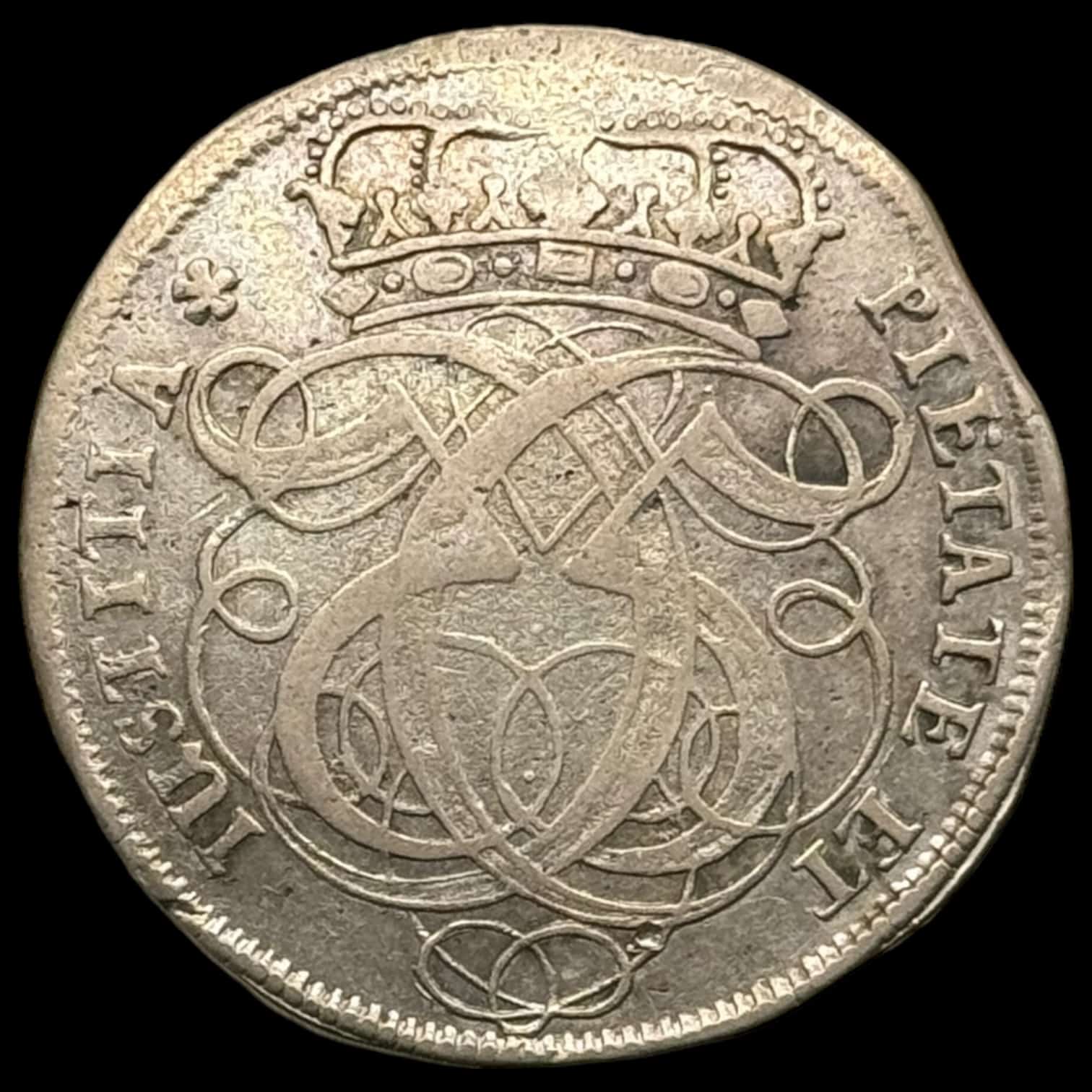 1689, 2 mark, Chr.V, Kva. 1+ Ex.JDK - Image 2