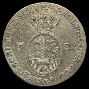 1797 1/3 speciedaler Chr.Vll Kva. 1-1+