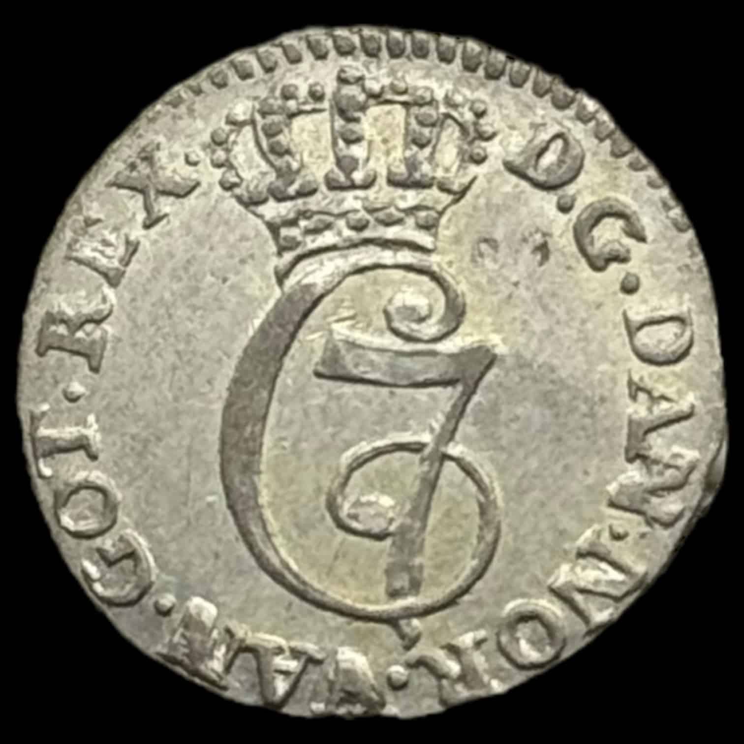 1781 CHL 2 skilling Chr.Vll Kva. 01 - Image 2