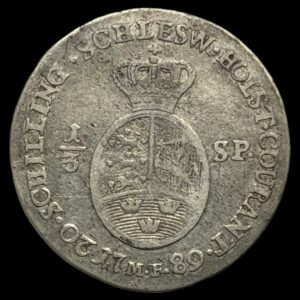 1789 1/3 speciedaler Chr.Vll Kva. 1-1+