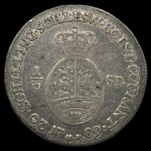 1789 1/3 speciedaler Chr.Vll Kva. 1-1+