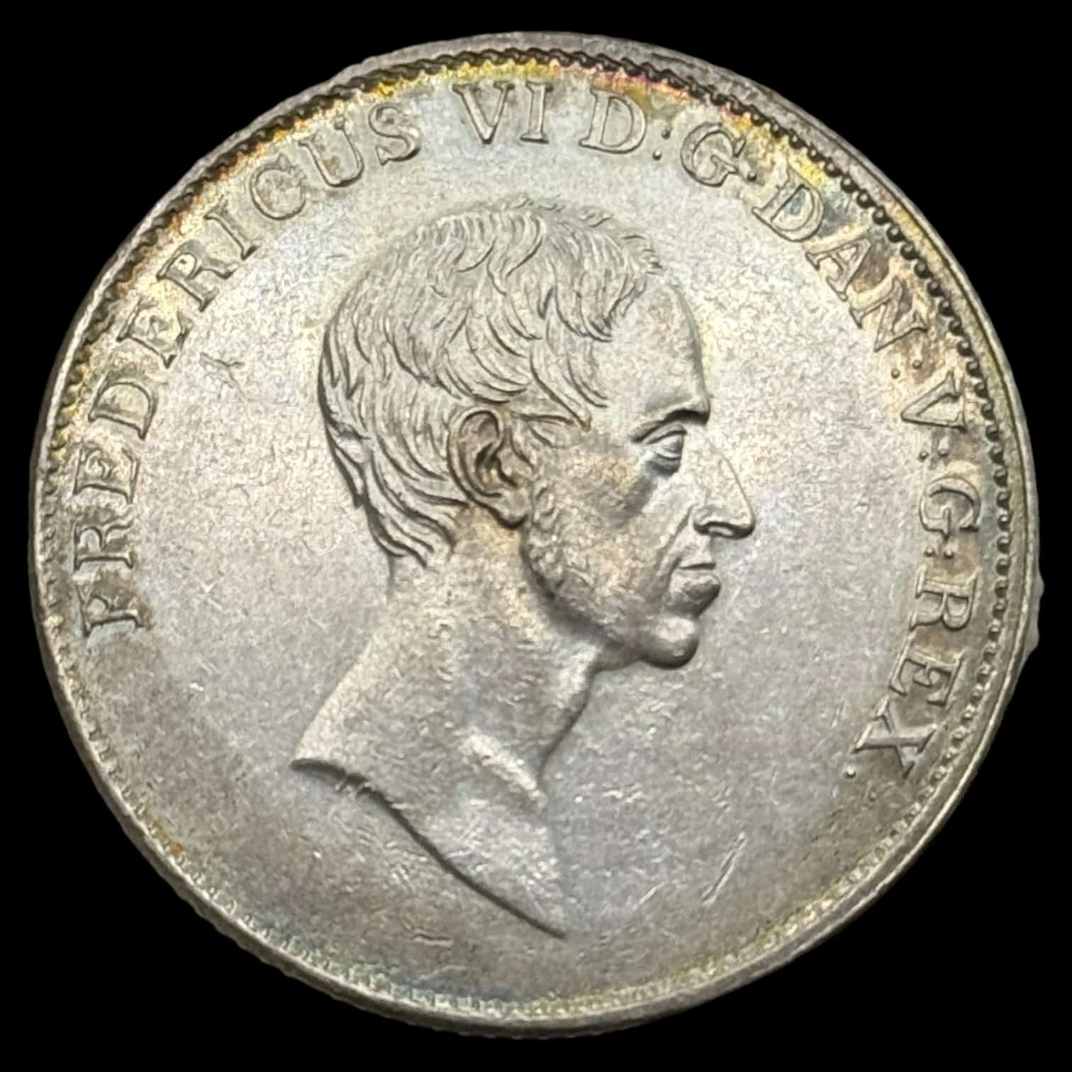 1825 CFG 1 speciedaler Fre.Vl Kva. 1+-01 "Sjælden" - Image 4