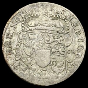1683, 2/3 Rigsdaler, Christian Alberht Kva. 1 "Slesvig"
