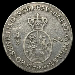 1788 1/3 speciedaler Chr.Vll Kva. 1+