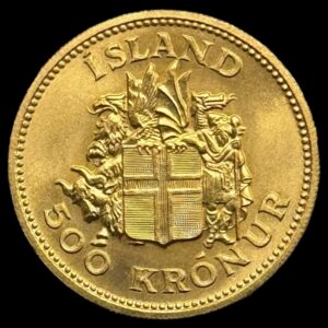 Island, 500 Kronur 1961, Kva.0