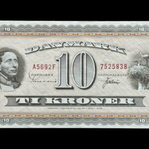 10 krone 1969 A5 Sunesen/Valuer Kva. 0-01