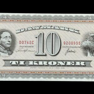 10 krone 1974 D0 Svend Andersen/Valuer Kva. 0