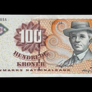 100 krone 2007 C9 Torben Nielsen/Lars G. Sørensen Kva. 0-01 "lille Tællefold"