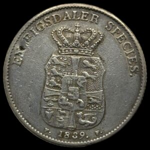 1839 FF Speciedaler Fre.Vl Kva. 1+