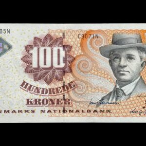 100 krone 2007 C9 Jens Thomsen/Lars G. Sørensen Kva. 0