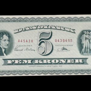5 krone 1954 A4 Svend Nielsen/Riim Kva. 0