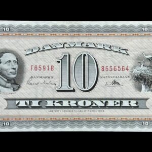 10 krone 1959 F6 Svend Nielsen/Riim Kva. 0-01