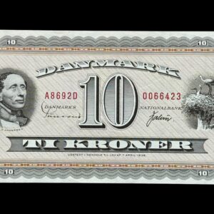 10 krone 1969 A8 Sunesen/Valuer Kva. 0