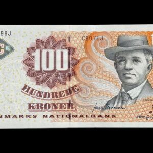 100 krone 2007 C9 Jens Thomsen/Lars G. Sørensen Kva. 0