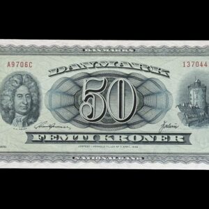 50 krone 1970 A9 Svend Andersen/Valuer Kva. 0-01