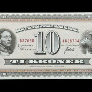 10 krone 1970 B3 Sunesen/Valuer Kva. 0