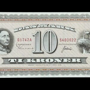 10 krone 1974 D1 Sunesen/Valuer Kva. 0
