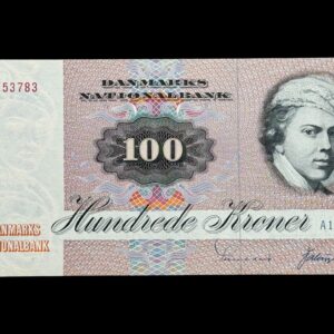 100 krone 1972 A1 Sunesen/Valuer Kva. 0