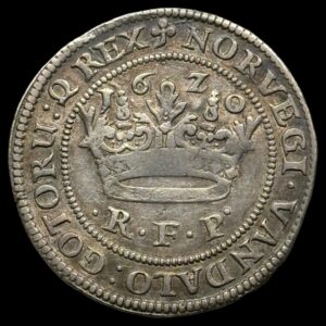 1620 1 krone Chr.lV Kva. 1+-01