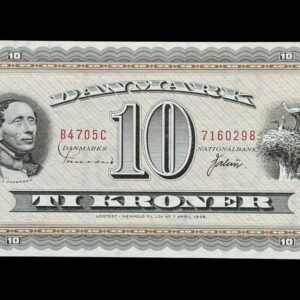 10 krone 1970 B4 Sunesen/Valuer Kva. 0