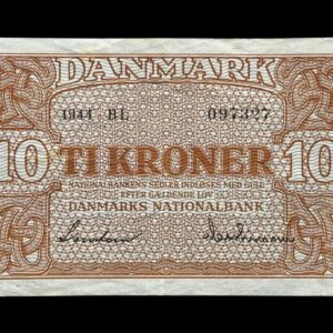 10 krone 1944 BL Svendsen/Matthiasen Kva. 1+-01