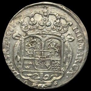 1686 4 mark Chr.V Kva. 1+