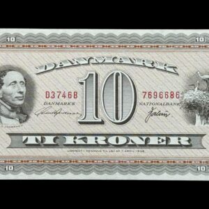 10 krone 1974 D3 Svend Andersen/Valuer Kva. 0