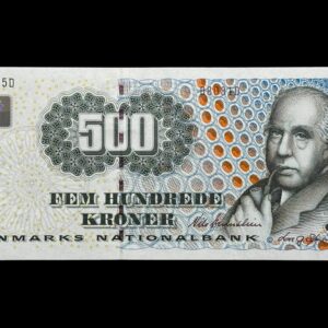 500 krone 2008 B8 Nils Bernsterin/Lars G. Sørensen Kva. 0