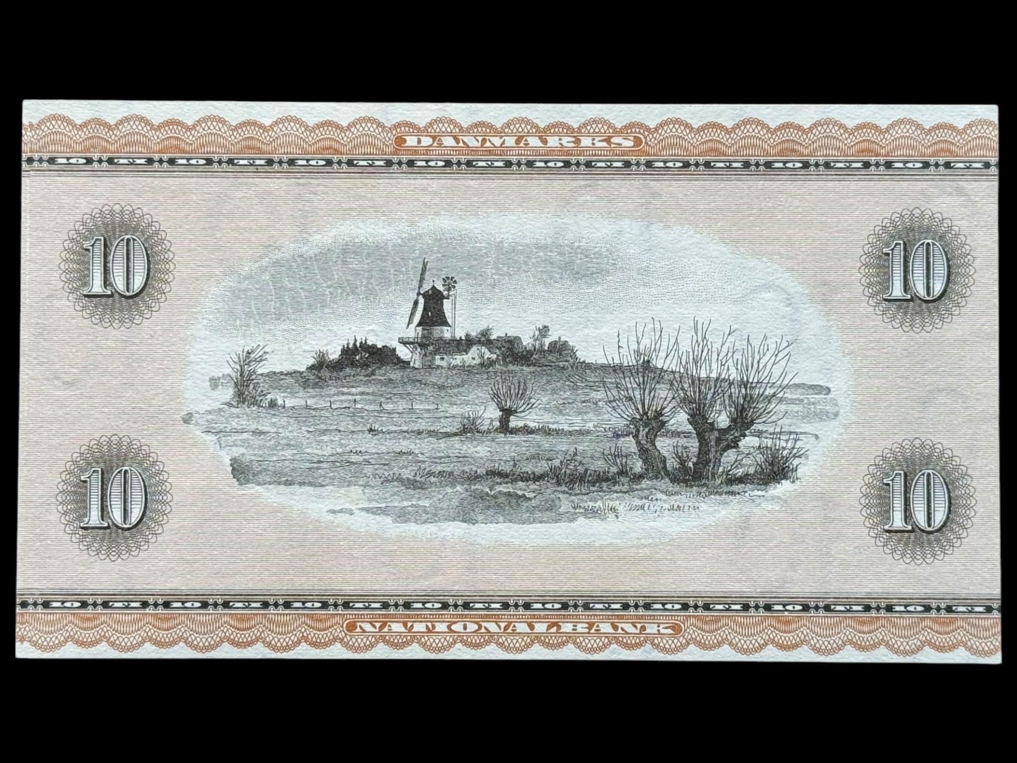 10 krone 1961 G8 0J Erstatningseddel Kva. 0-01 - Image 2