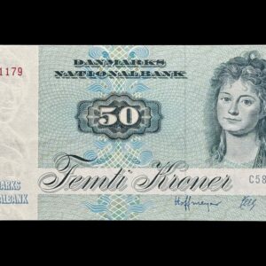 50 krone 1989 C5 Hoffmeyer/Herly Kva. 0-01