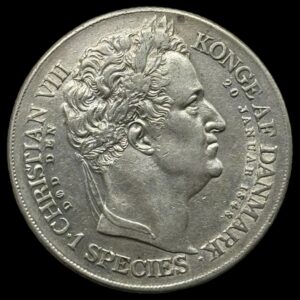 1848 Tronskiftespeciedaler Fre.Vll Kva. 1+