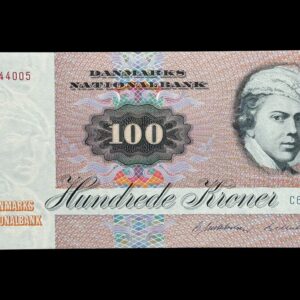 100 krone 1984 C6 R. Mikkelsen/Billestrup Kva. 0