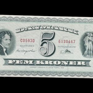 5 krone 1960 C0 Hartogsogn/Riim Kva. 0-01