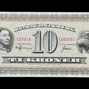 10 krone 1972 C2 Hoffmeyer/Valuer Kva. 0