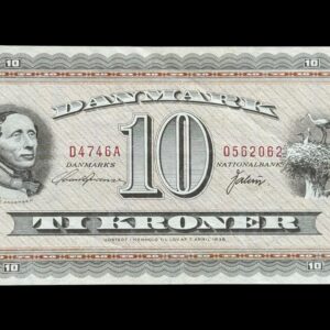 10 krone 1974 D4 Svend Andersen/Valuer Kva. 0-01