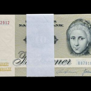 10 krone 1978 B8 Svend Andersen/Valuer Kva. 0 "Bundt / 13 stk"